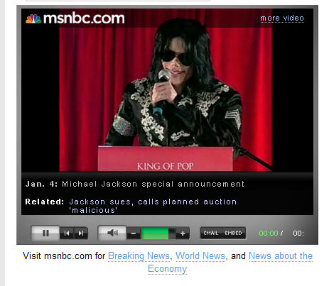 Michael Jackson press conference